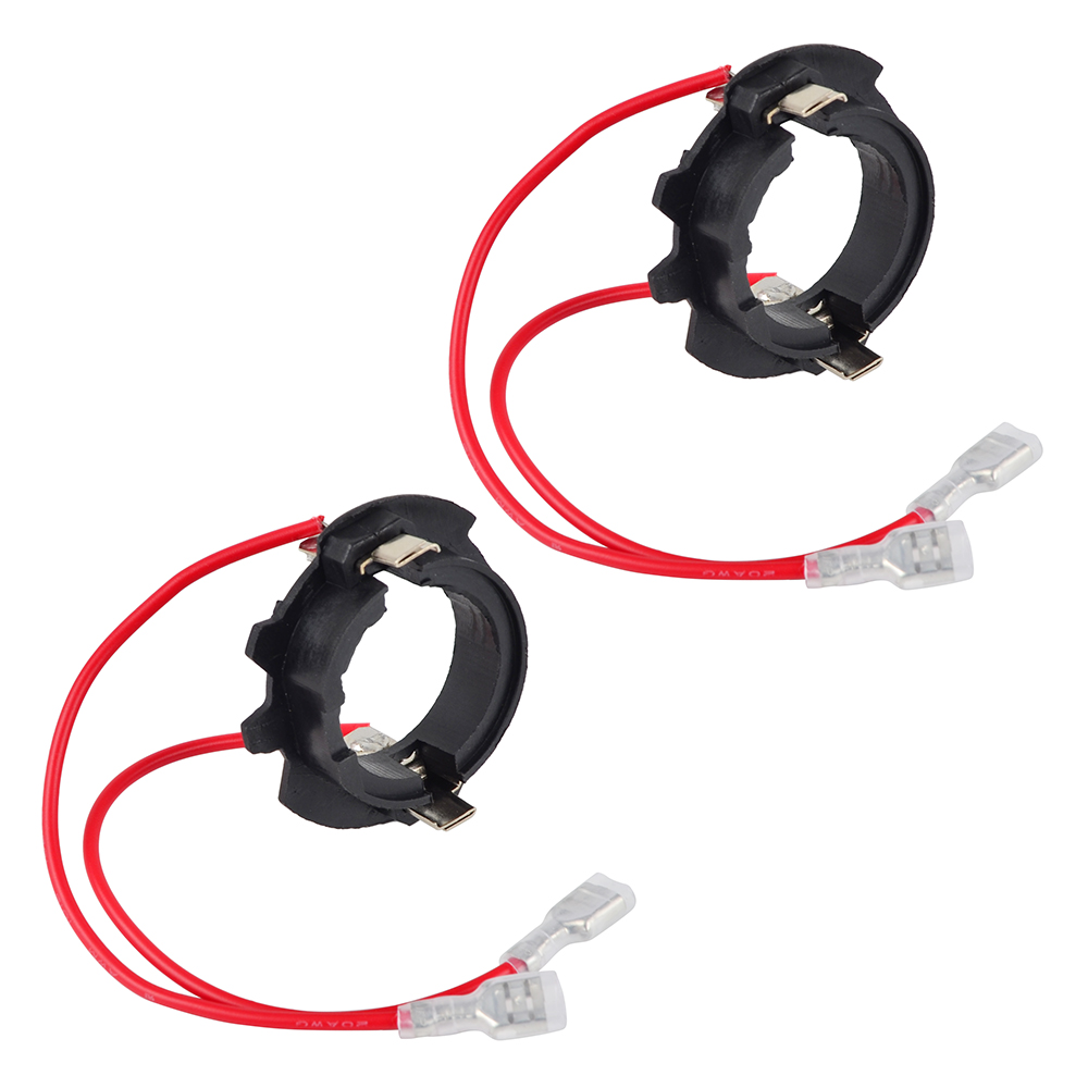 YnGia H7 LED-Scheinwerfer-Adapter, 1 Paar H7 LED-Glühbirnen-Halter, Clip, H7  LED-Leuchtmittel, Adapter, Halter-Fassung, passend für M-ultivan T-ouran  S-haran S-cirocco : : Auto & Motorrad